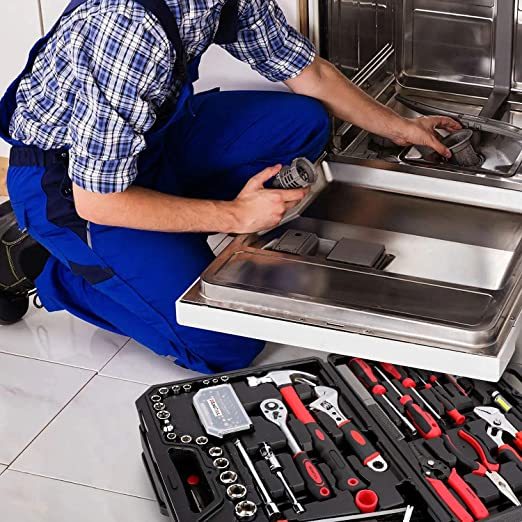 KingTool Kit de herramientas de reparación del hogar de 325 piezas