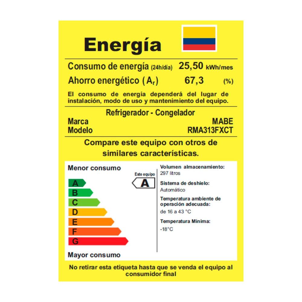 Oferta de temporada nueva-297 lt Platinum RMA313FXCT