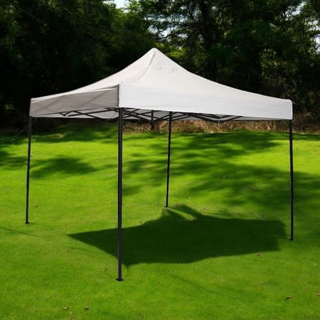 Toldo desplegable 3x3m Blanco