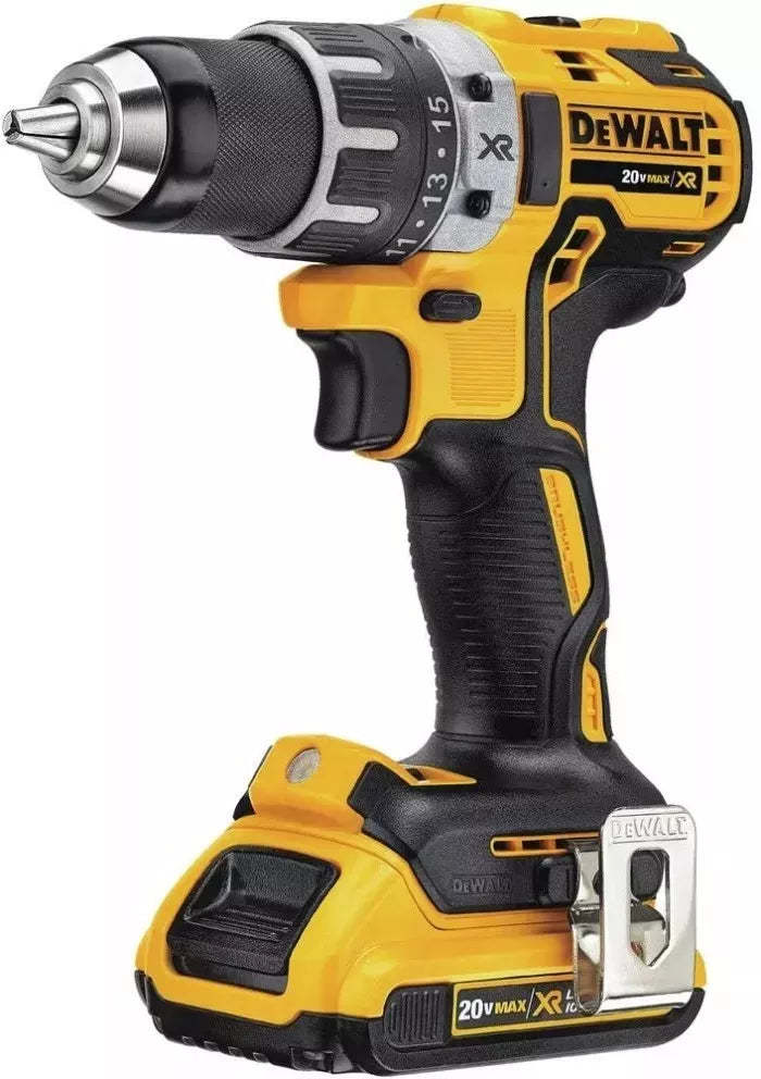 Kit combinado de taladro inalámbrico 20V Max XR, sin escobillas, 2 herramientas (DCK283D2)