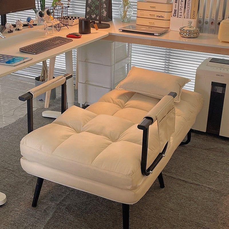 Sofá cama convertible, cama plegable tres en uno, sofá individual, respaldo ajustable, sillón decorativo multifuncional, silla de visualización de películas, silla de salón moderna