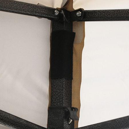 Toldo desplegable 3x3m Blanco