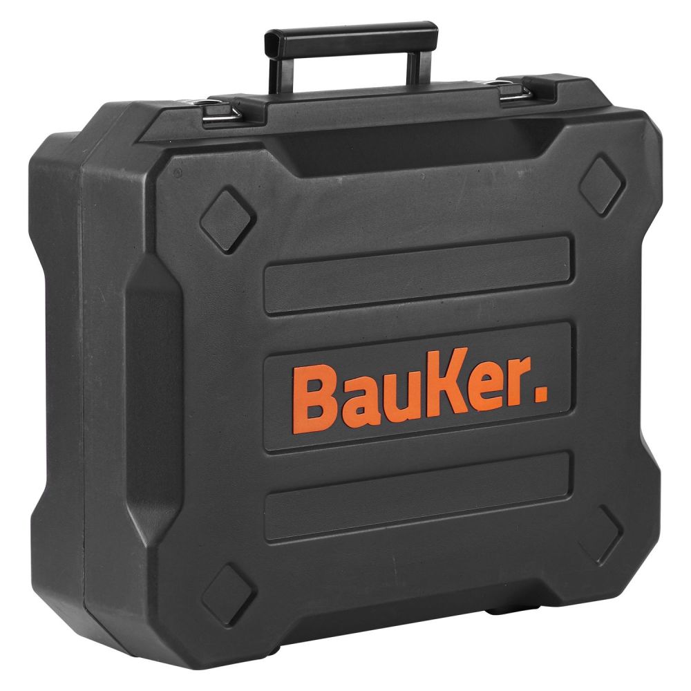 Taladro Percutor  1/2"+ Atornillador de Impacto Bauker1/4" Inalámbrico Bauker18V + 2 baterías + Cargador + Maletín