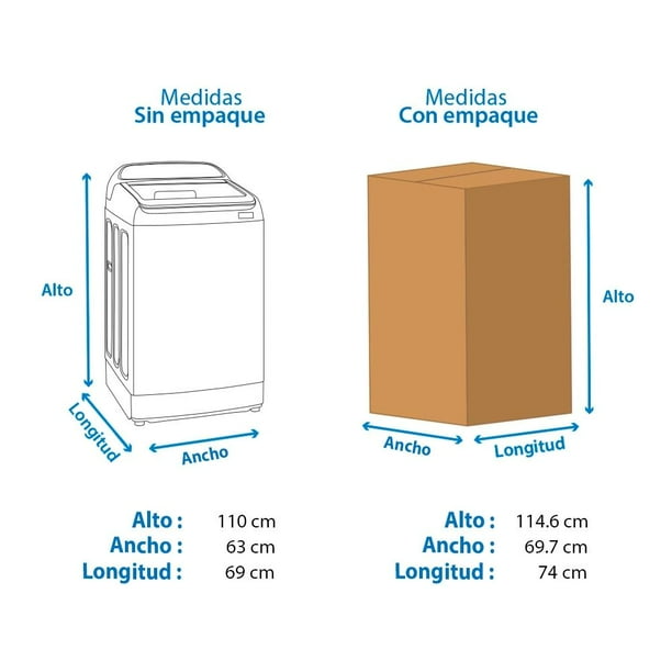 Oferta flash - compra rápida y ahorra/Carga Superior 19 Kg