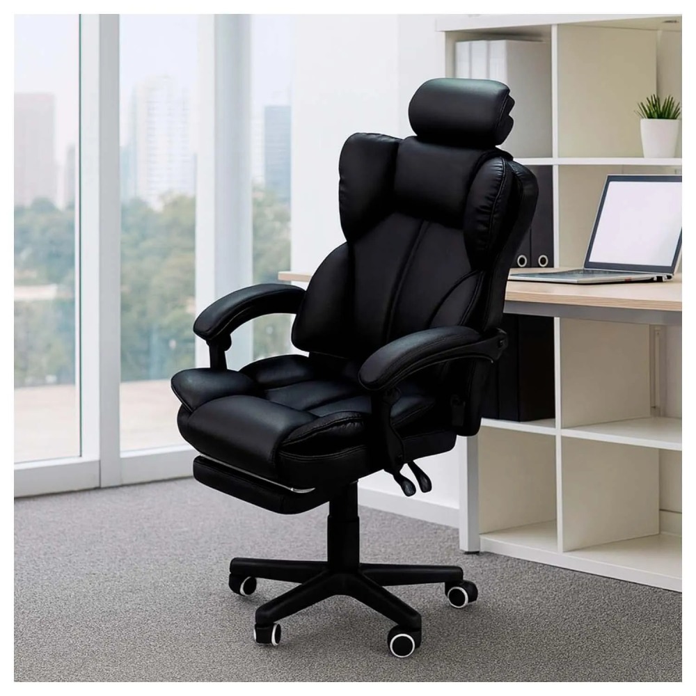 Silla de Oficina Escritorio Gamer Extra Confort diseño premium - Gris