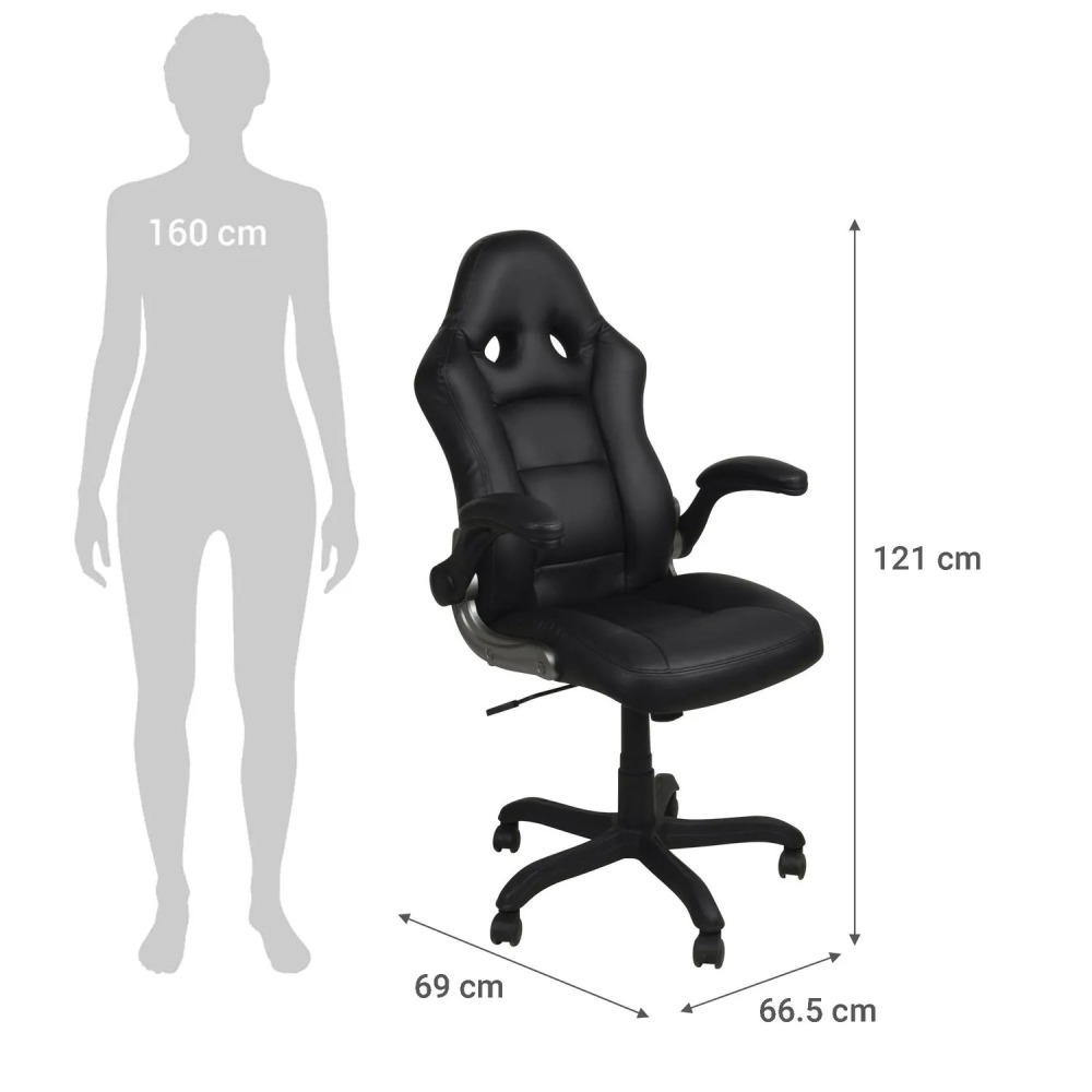 Silla Gamer Escritorio Sienna Negro