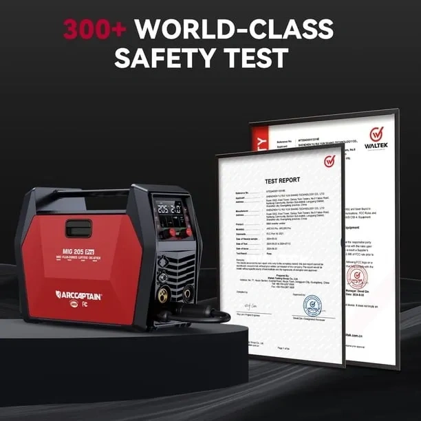 Soldadora ARCCAPTAIN iControl MIG205 Pro 205A 110V/220V 6 en 1