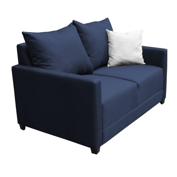 Sala Modular 3-2-1 El Bazar Store Atlanta Lino Negro Sofa Love seat sillon