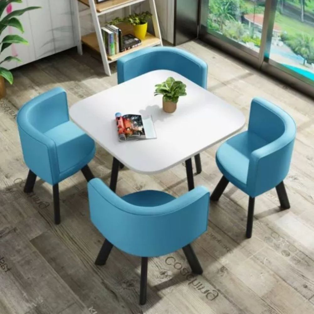 Mesa de comedor de recepción sencilla, mesa de comedor de mármol, silla de madera maciza, mesa de comedor para restaurante, muebles GPF50YH