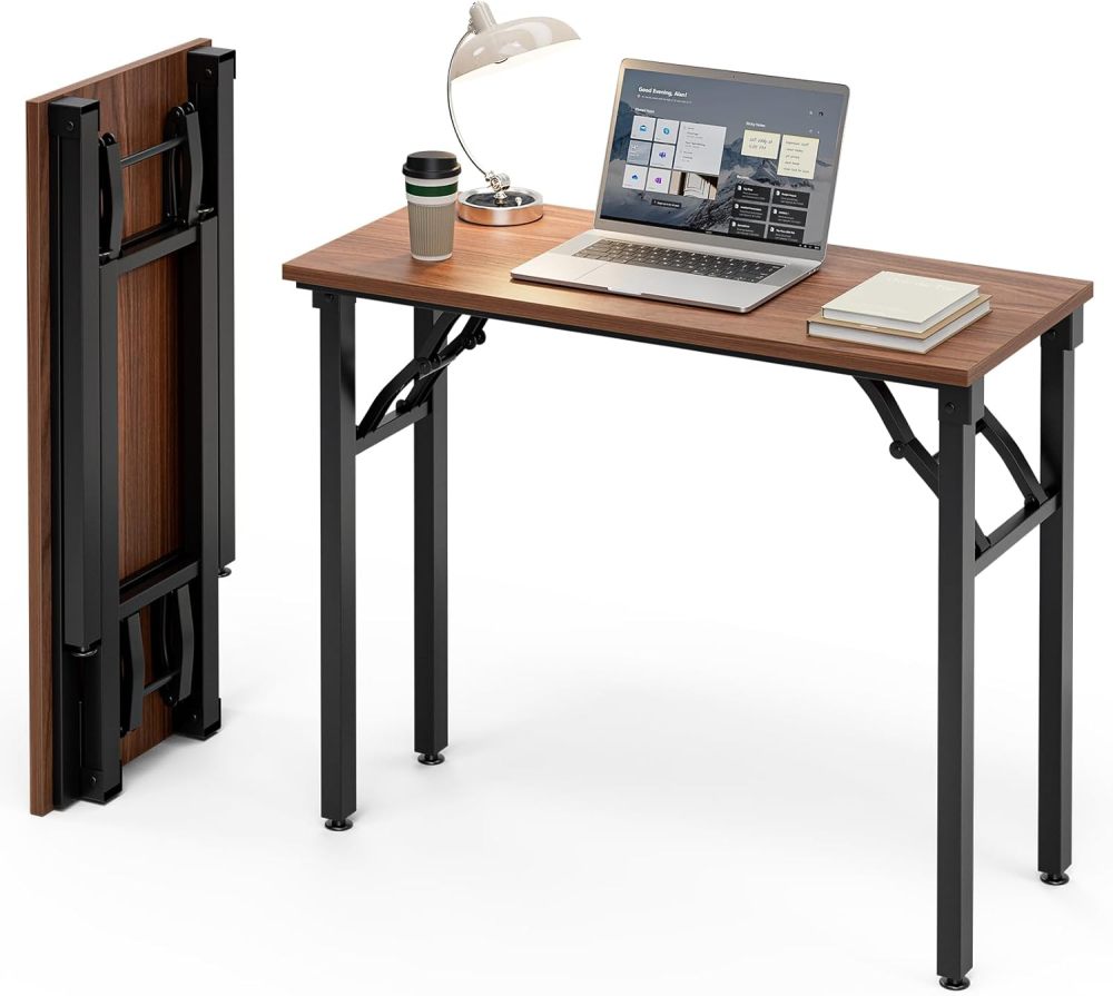 Escritorio plegable portátil para computadora — 35,8 pulgadas