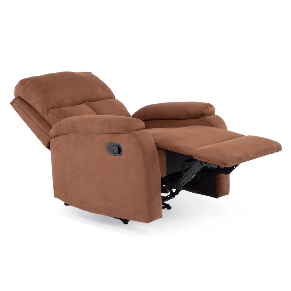 Berger Reclinable Moderno Lino Café Matheus