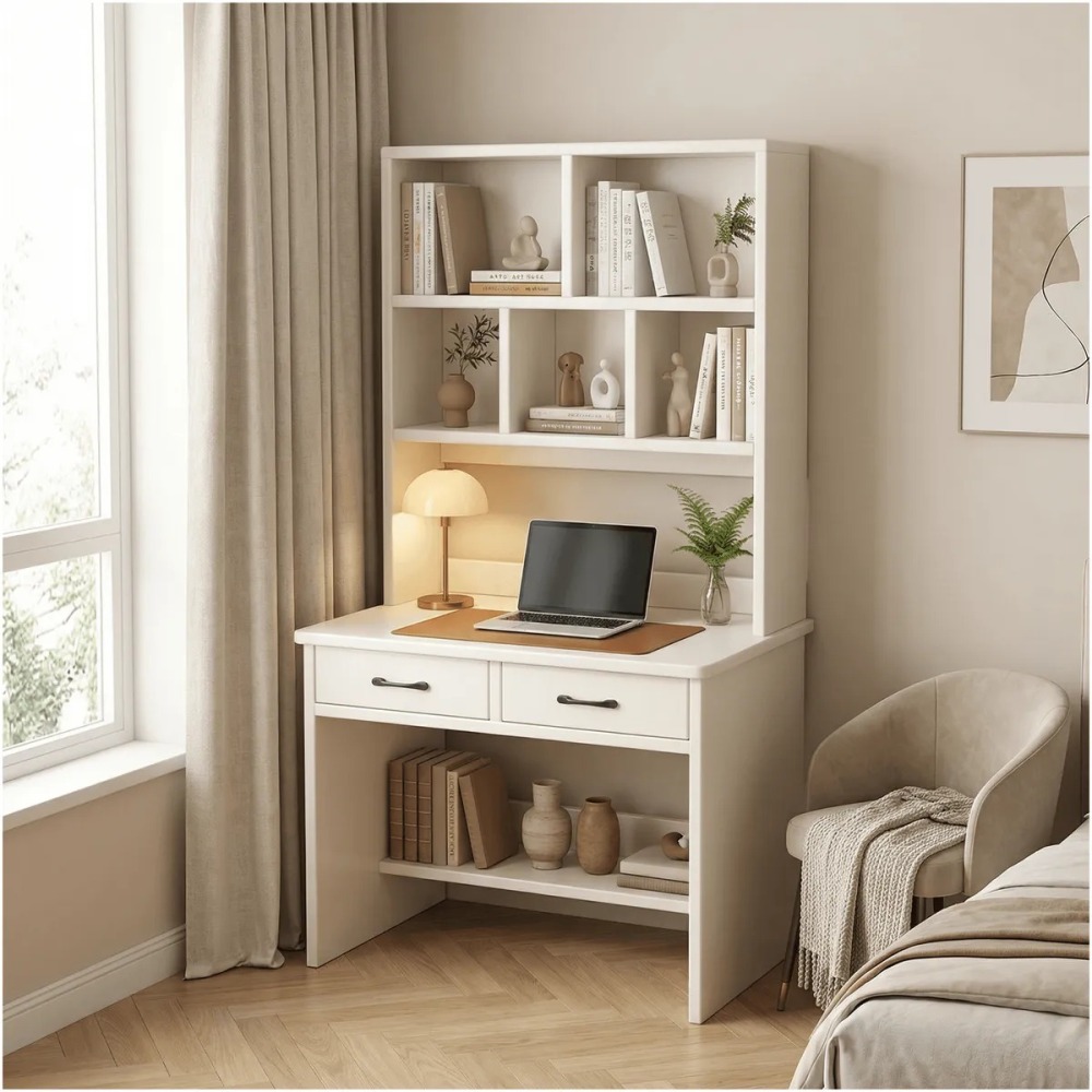 Escritorio Moderno Con Organizador 80x50x170cm Para Oficina