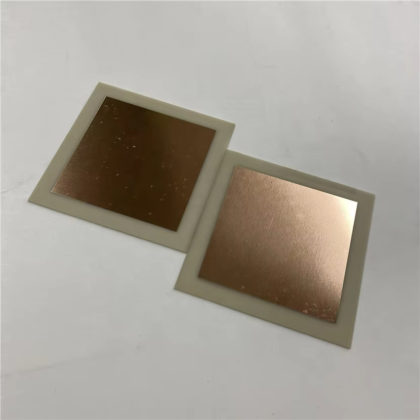 Metalized Copper-Plated DBC Aluminum Nitride Ceramic Substrates,Metalized Copper Plated DBC AlN Substrates,Copper Plated DBC AlN Substrates Ceramics,Metalized AlN Substrates Copper Plated DBC