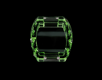 Colored crystal case,Colored Crystal Exterior Case,
Multicolor Crystal Housing,
Colored Gem Crystal Case