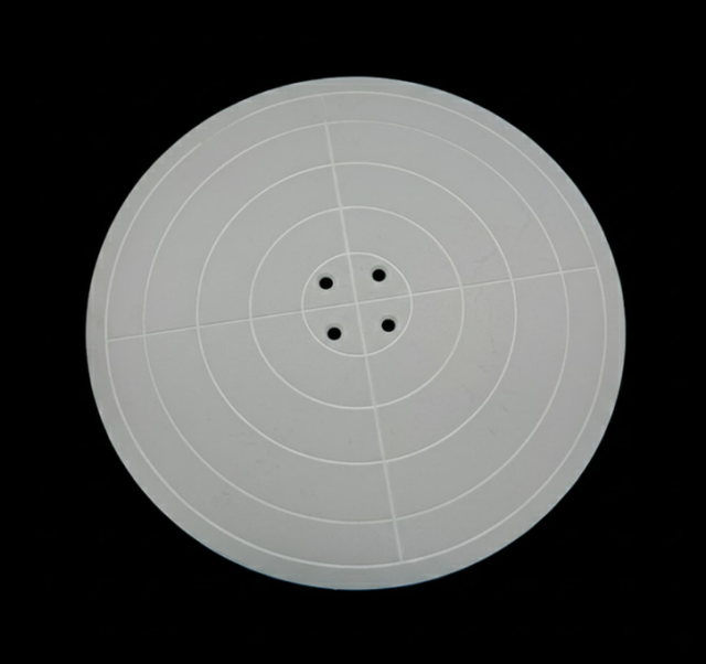 Insulating and Thermally Conductive Aluminum Nitride (AlN) Ceramic Vacuum Chuck,Insulating and Thermally Conductive Aluminum Nitride (AlN) Ceramic Vacuum Chuck