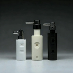 Zirconia Ceramic Metering Pump Wear-Resistant Rotating Piston Sleeve,Zirconia Ceramic Valve Core & Sleeve for Pharma Metering Pumps