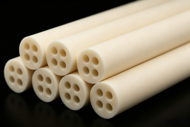 99% High-Purity Multi-Bore Alumina Thermocouple Insulator Tube,99% Alumina Thermocouple Insulator - Industrial Ceramic