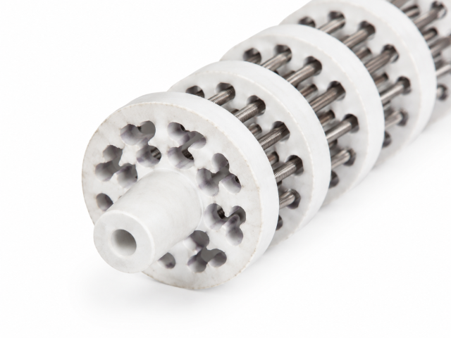 Ceramic Bobbin Heater Core for Industrial Furnaces,Ceramic Bobbin Heater Core for Industrial Furnaces