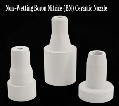 Non-Wetting Boron Nitride (BN) Ceramic Nozzle,Non-Wetting Boron Nitride Ceramic Nozzle for Molten Metal Flow Control
