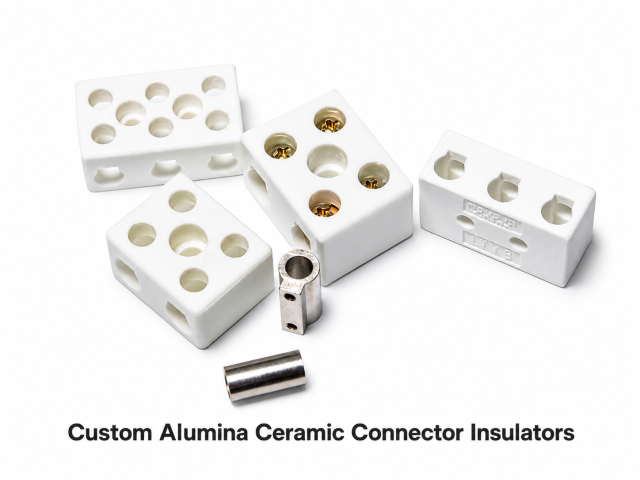 Custom Alumina Ceramic Connector Insulators,Custom Alumina Ceramic Connector Insulators for Electrical Connectors