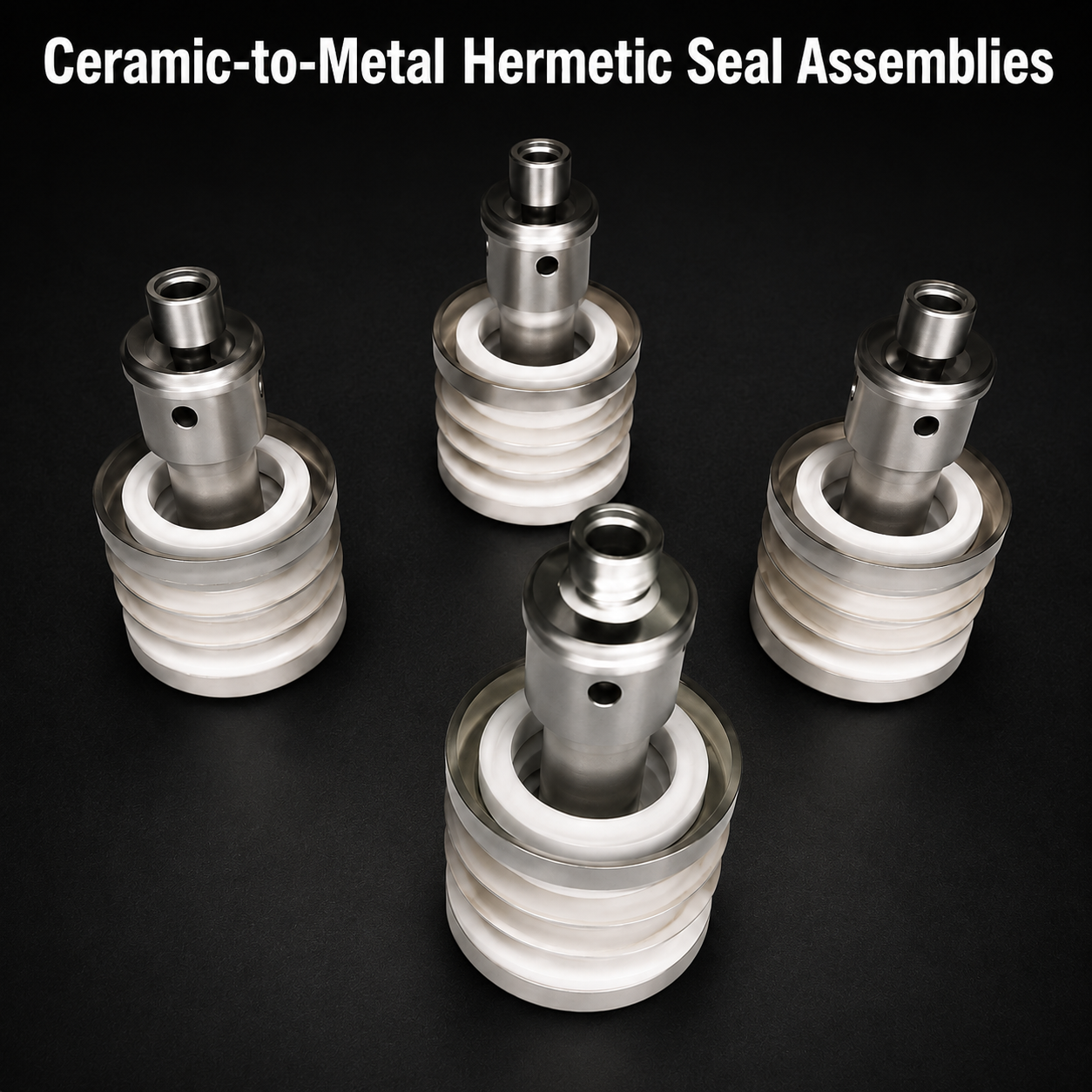Ceramic-to-Metal Hermetic Sealing Assemblies,Custom Ceramic-to-Metal Hermetic Sealing Assemblies