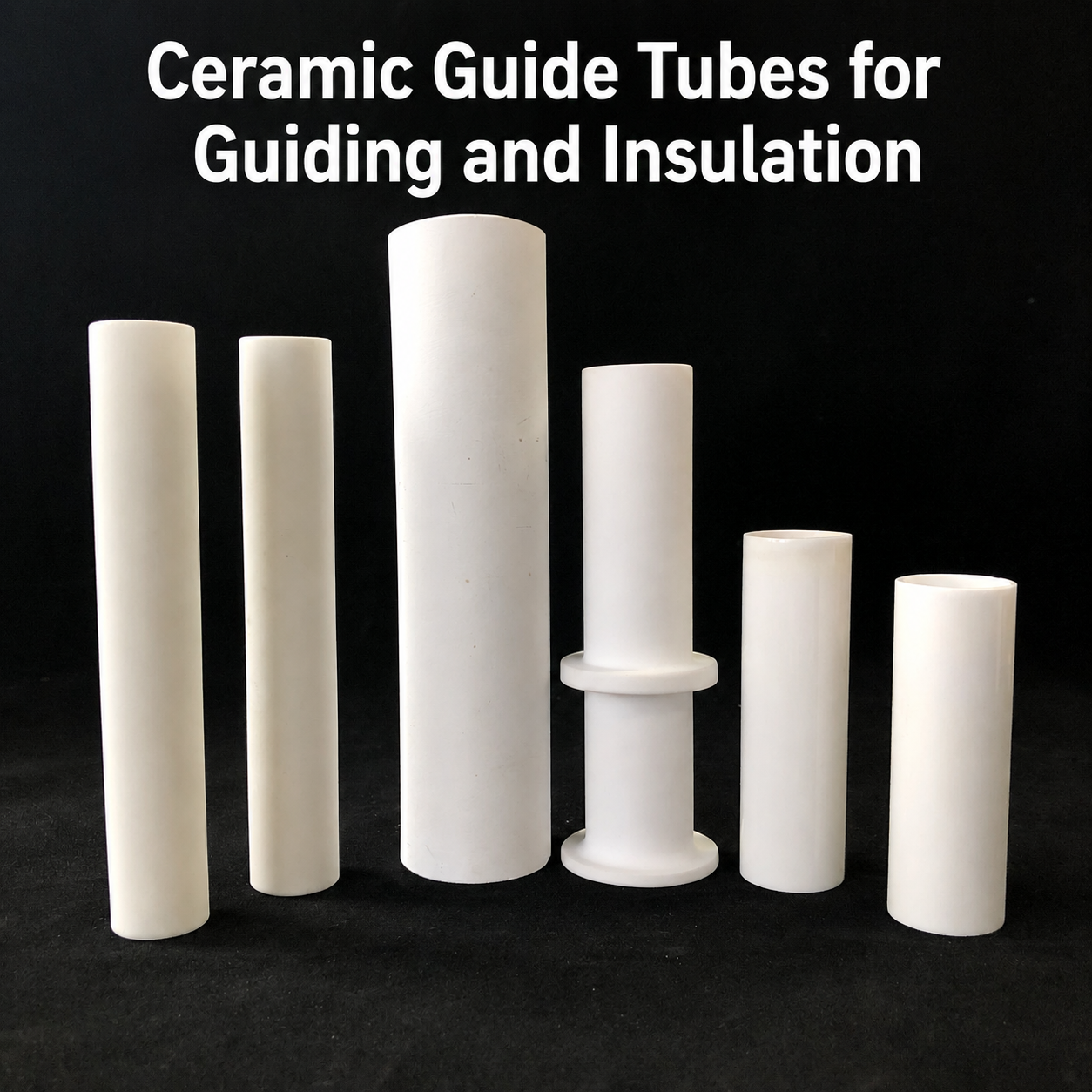 Custom Ceramic Guide Tubes for Guiding and Insulation,Zirconium Oxide Ceramic Guide Tubes - Custom Zirconium Oxide Ceramic