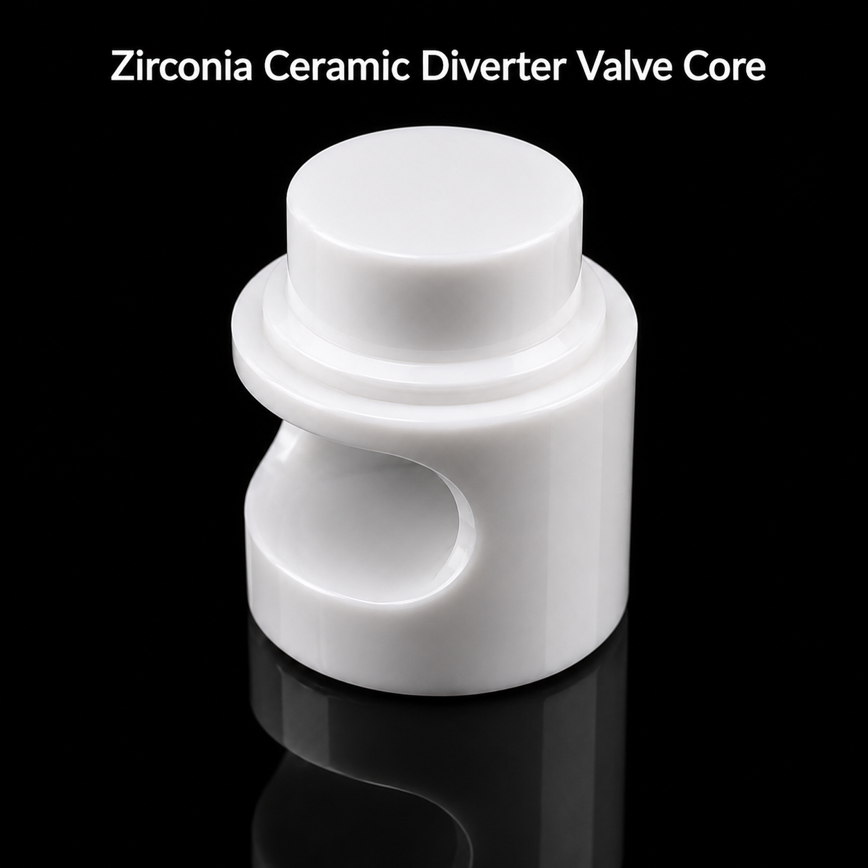Zirconia Ceramic Diverter Valve Core and Seat,Zirconia Ceramic Diverter Valve Core and Seat for Fluid Control