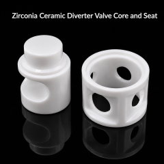 Zirconia Ceramic Diverter Valve Core and Seat,Zirconia Ceramic Diverter Valve Core and Seat for Fluid Control