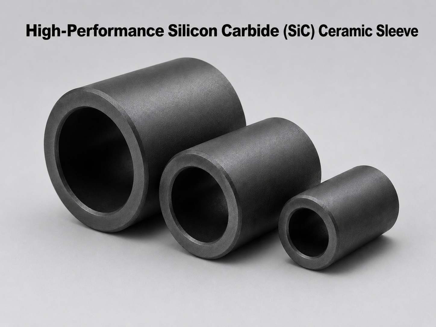 High-Performance Silicon Carbide (SiC) Ceramic Sleeve,High-Performance Silicon Carbide (SiC) Ceramic Sleeve