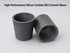 High-Performance Silicon Carbide (SiC) Ceramic Sleeve,High-Performance Silicon Carbide (SiC) Ceramic Sleeve