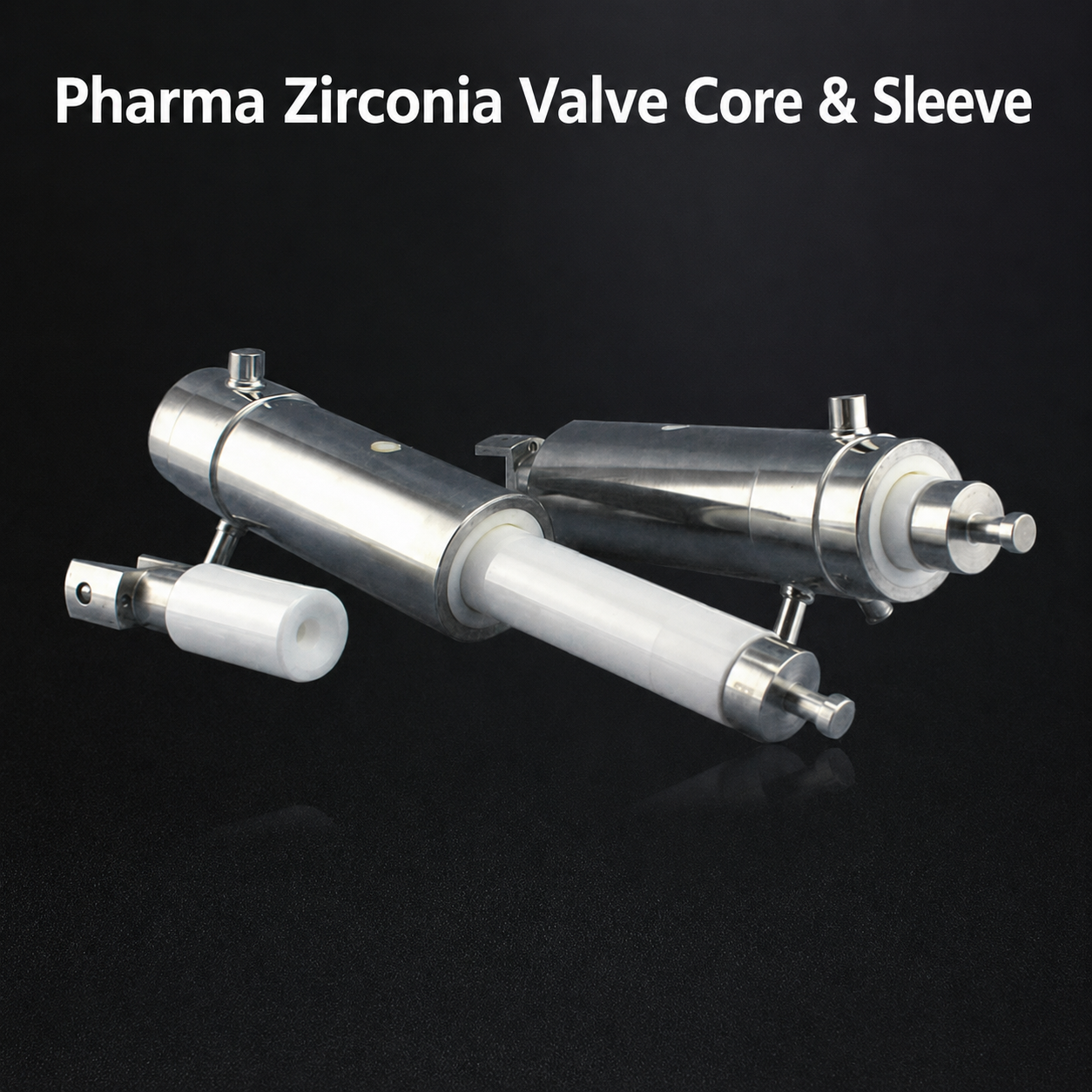 Zirconia Ceramic Valve Core and Sleeve for Pharmaceutical Metering Pumps,Zirconia Ceramic Valve Core & Sleeve for Pharma Metering Pumps
