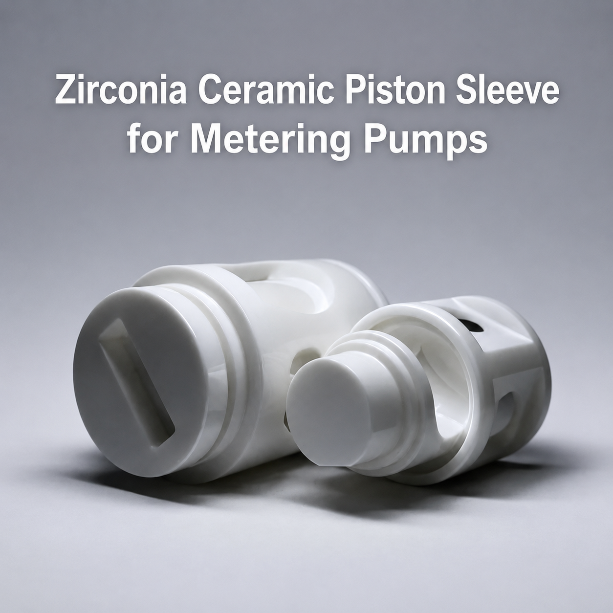 Zirconia Ceramic Piston Sleeve for Metering Pumps,Zirconia Ceramic Piston Sleeve for Metering Pumps