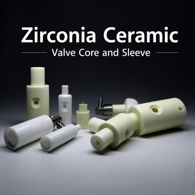 Zirconia Ceramic Valve Core and Sleeve for Food-Grade Metering Pumps,Food-Grade Zirconia Ceramic Valve Core & Sleeve for Metering Pumps