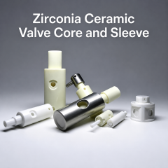 Zirconia Ceramic Valve Core and Sleeve for Food-Grade Metering Pumps,Food-Grade Zirconia Ceramic Valve Core & Sleeve for Metering Pumps