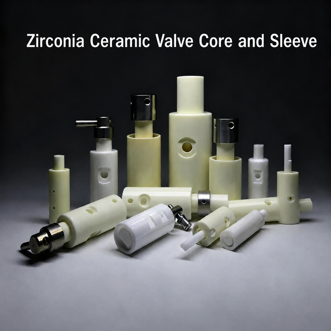 Zirconia Ceramic Valve Core and Sleeve for Food-Grade Metering Pumps,Food-Grade Zirconia Ceramic Valve Core & Sleeve for Metering Pumps
