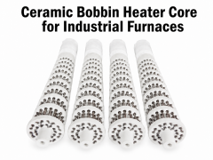 Ceramic Bobbin Heater Core for Industrial Furnaces,Ceramic Bobbin Heater Core for Industrial Furnaces
