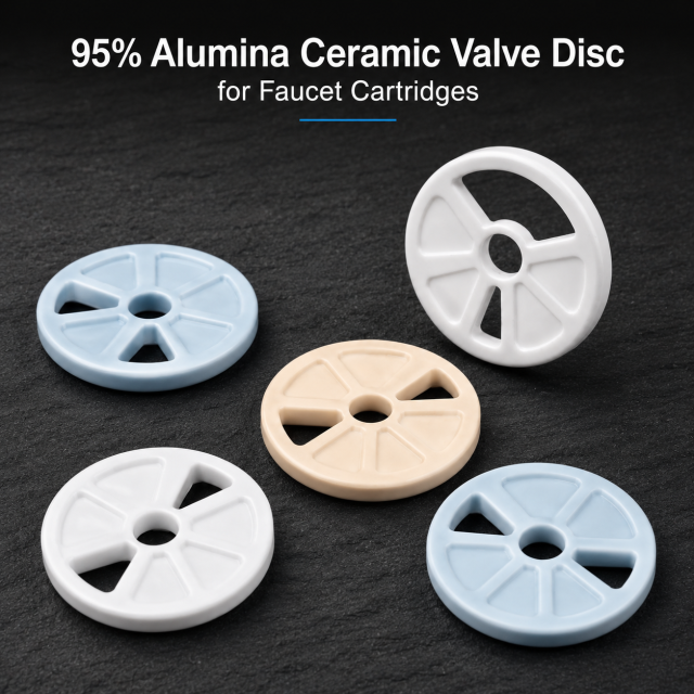 95% Alumina Ceramic Valve Disc for Faucet Cartridges,95% Alumina Ceramic Valve Disc for Faucet Cartridges | Custom Al2O3 Valve Discs