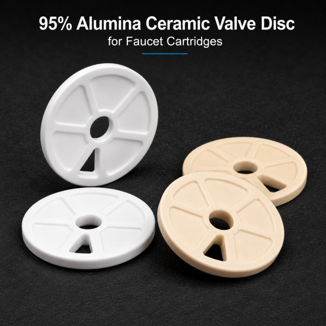 95% Alumina Ceramic Valve Disc for Faucet Cartridges,95% Alumina Ceramic Valve Disc for Faucet Cartridges | Custom Al2O3 Valve Discs