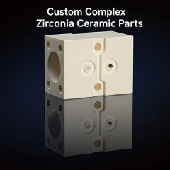 Custom Complex Zirconia Ceramic Parts,Custom Complex Zirconia Ceramic Parts | Precision Machined Y-TZP Components