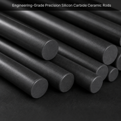 Engineering-Grade Precision Silicon Carbide Ceramic Rods,Custom Silicon Carbide Ceramic Rods | Precision SiC Rods