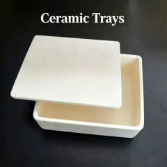 Ceramic Trays for High-Temperature Processing,AlN Ceramic Trays - Custom Aluminum Nitride Ceramic