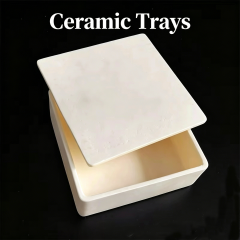 Ceramic Trays for High-Temperature Processing,AlN Ceramic Trays - Custom Aluminum Nitride Ceramic