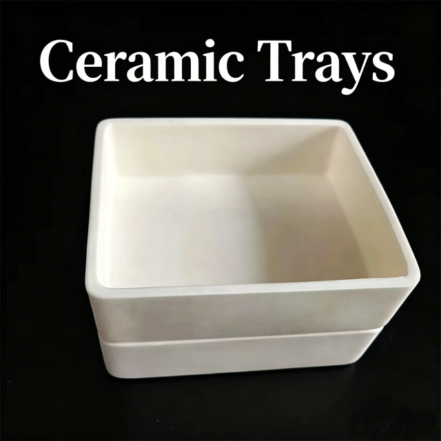 Ceramic Trays for High-Temperature Processing,AlN Ceramic Trays - Custom Aluminum Nitride Ceramic