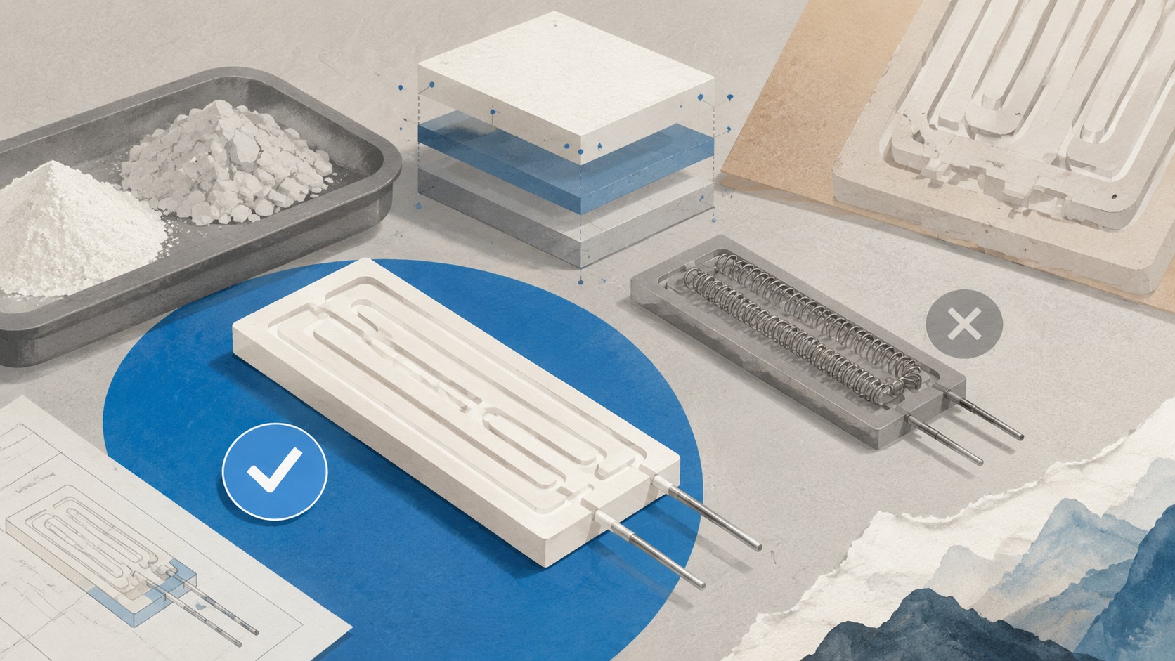Editorial illustration for What Is Ceramic Heating Element?
