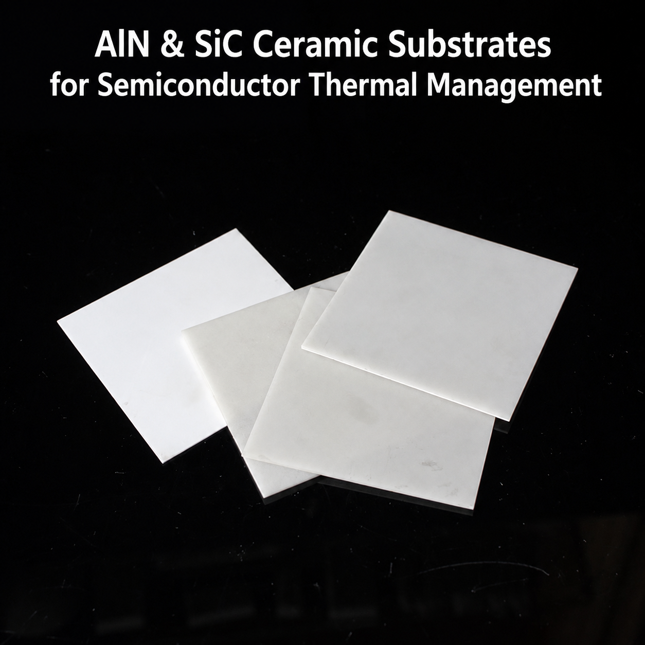 AlN & SiC Ceramic Substrates for Semiconductor Thermal Management,High-Thermal Aluminum Nitride Ceramic - Aluminum Nitride Ceramic Manufacturer