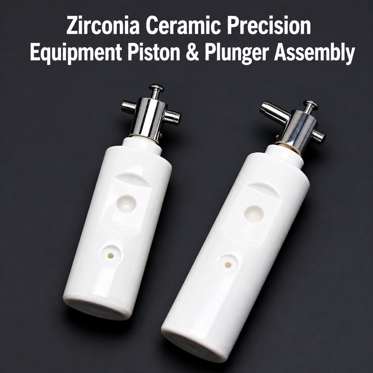 Zirconia Ceramic Precision Equipment Piston & Plunger Assembly,Zirconia Ceramic Piston & Plunger for Precision Equipment