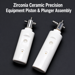 Zirconia Ceramic Precision Equipment Piston & Plunger Assembly,Zirconia Ceramic Piston & Plunger for Precision Equipment