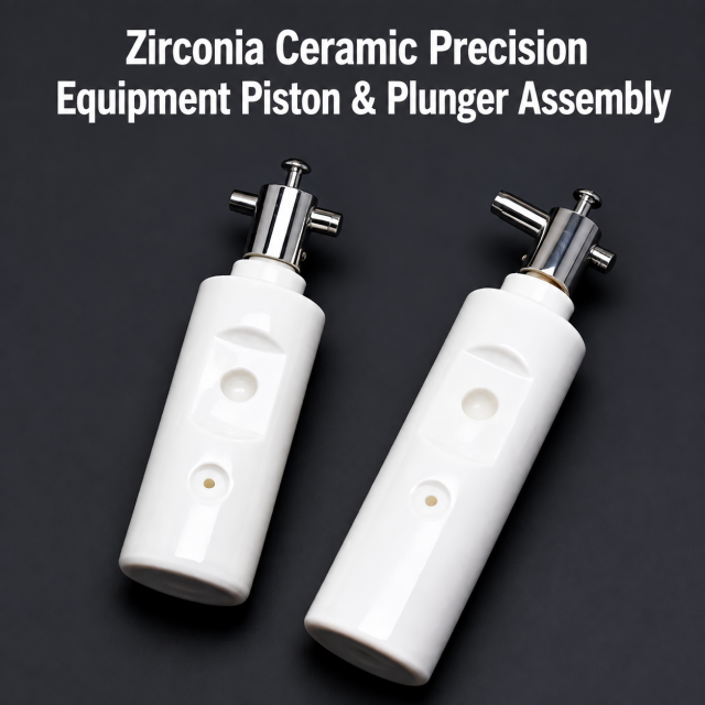 Zirconia Ceramic Precision Equipment Piston & Plunger Assembly,Zirconia Ceramic Piston & Plunger for Precision Equipment