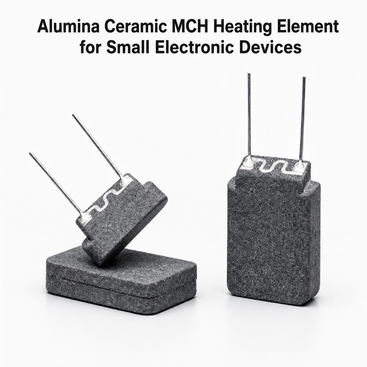 Alumina Ceramic MCH Heating Element for Small Electronic Devices,Custom Alumina Ceramic MCH Heater for Small Electronic Devices