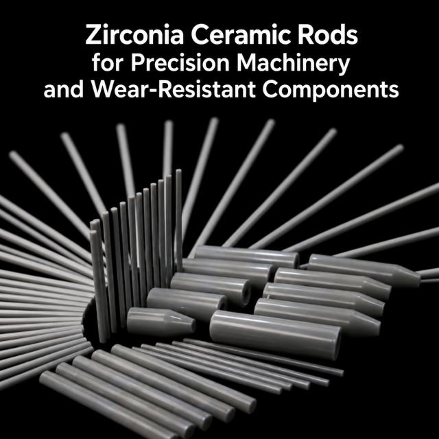Zirconia Ceramic Rods for Precision Machinery and Wear-Resistant Components,Zirconia Rod | Custom Zirconia Ceramic Rods | CERAMPRO
